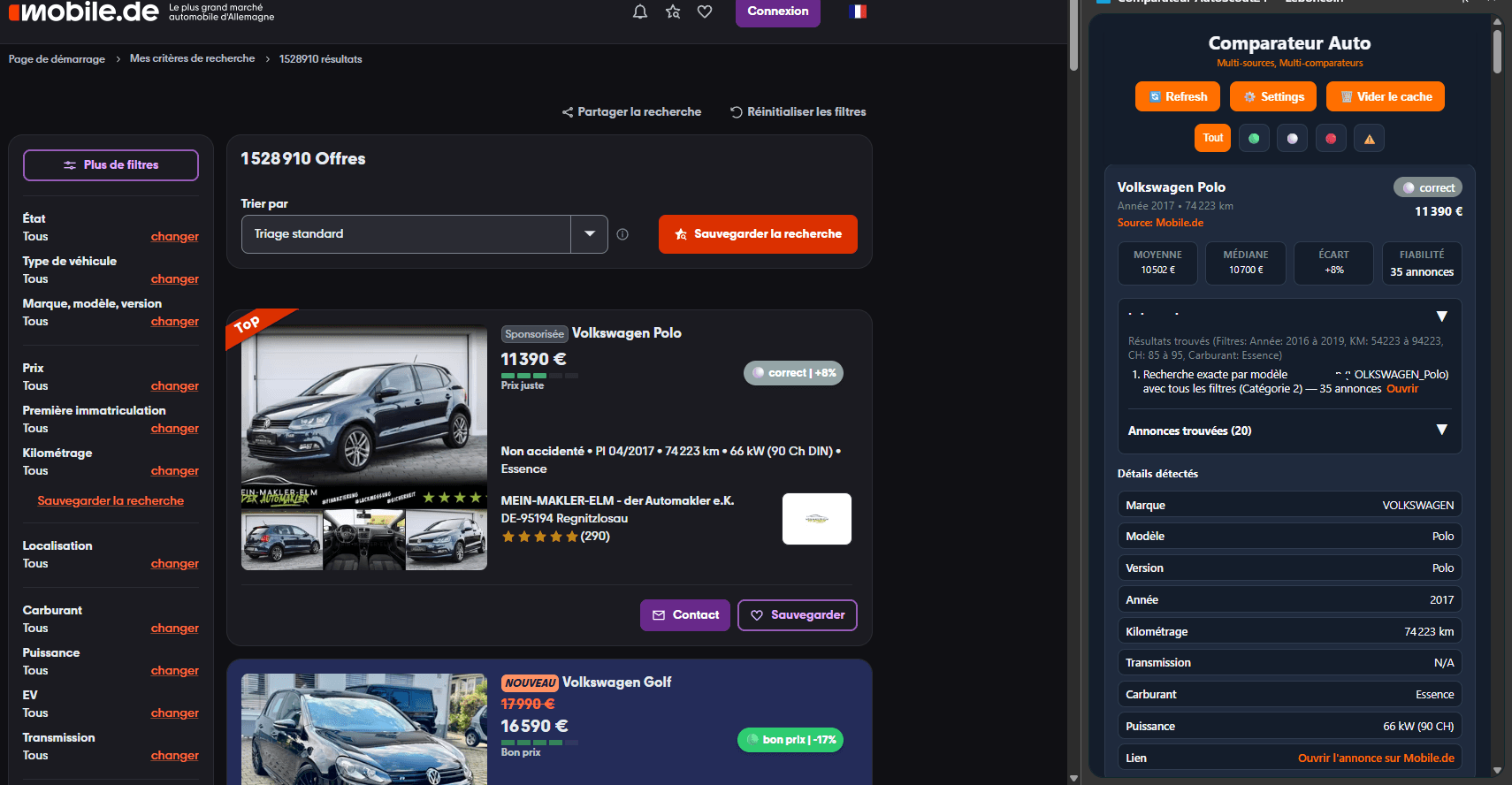 Plugin AutoCompare